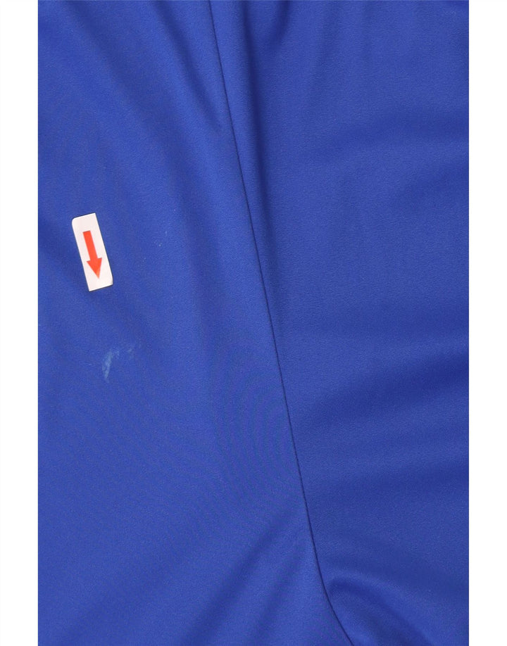 Pantaloncini sportivi Adidas da uomo XL blu in poliestere color block