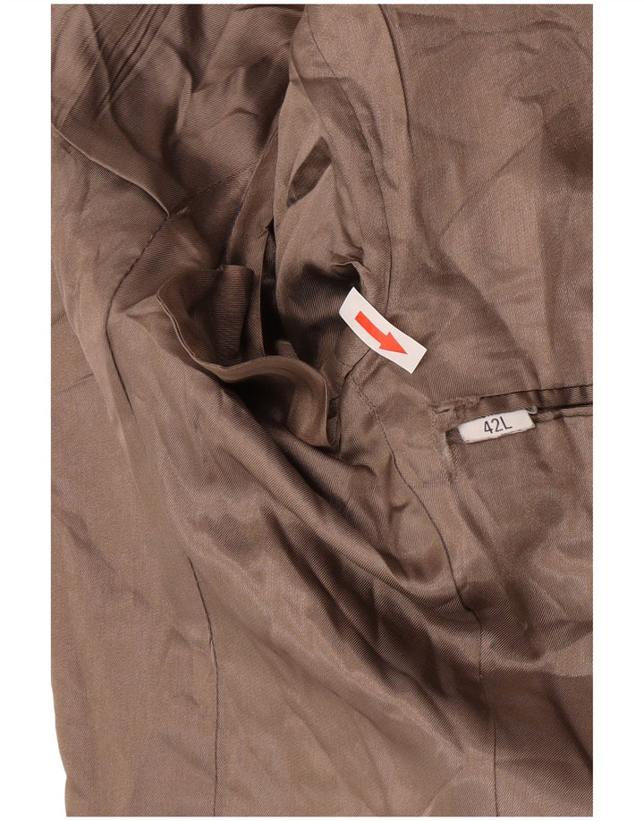 Giacca blazer da uomo in velluto a coste a 2 bottoni Orvis UK 42 XL Beige
