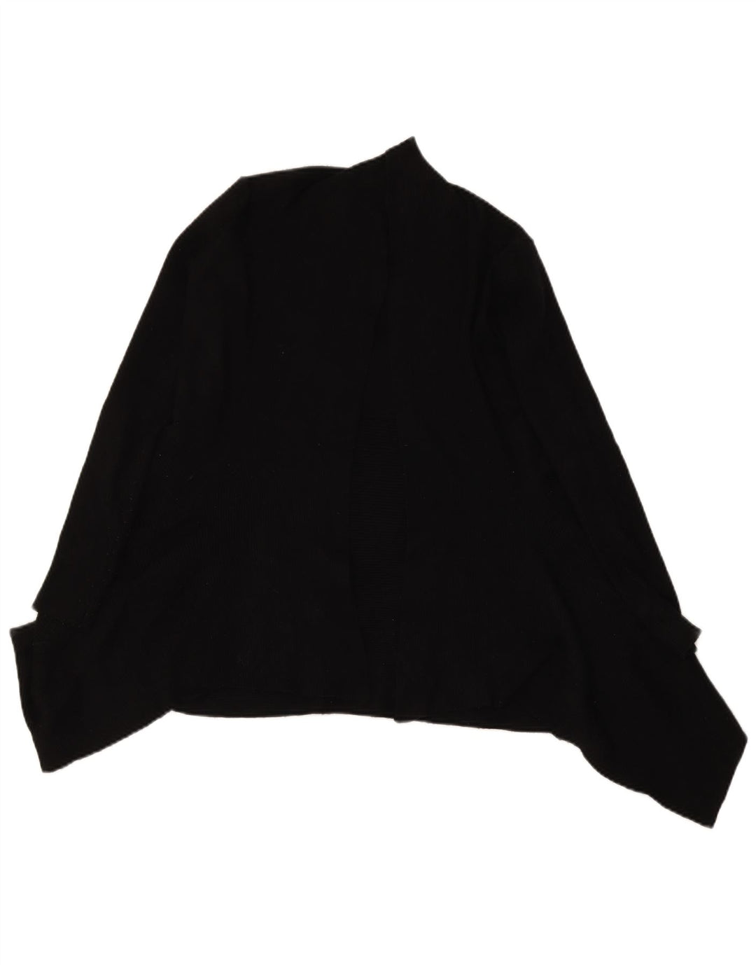 Maglione cardigan aperto da donna Zara UK 10 piccolo nero