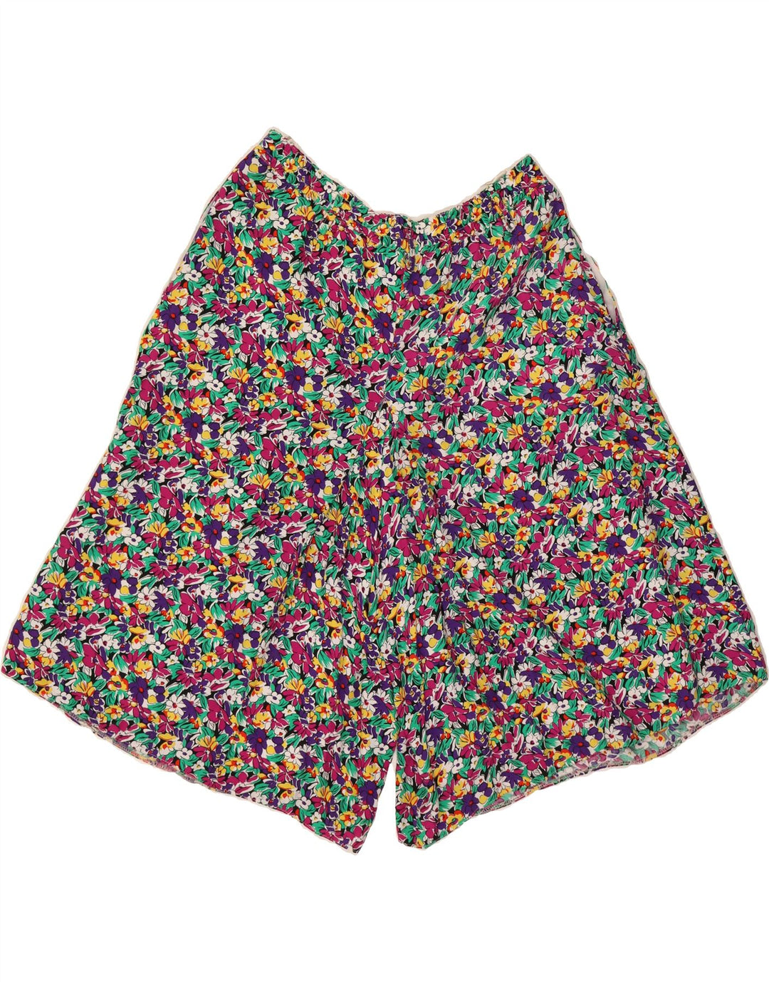 BARDEHLE Womens High Waist Chino Shorts EU 42 Large W32 Multicoloured Vintage Bardehle and Second-Hand Bardehle from Messina Hembry 