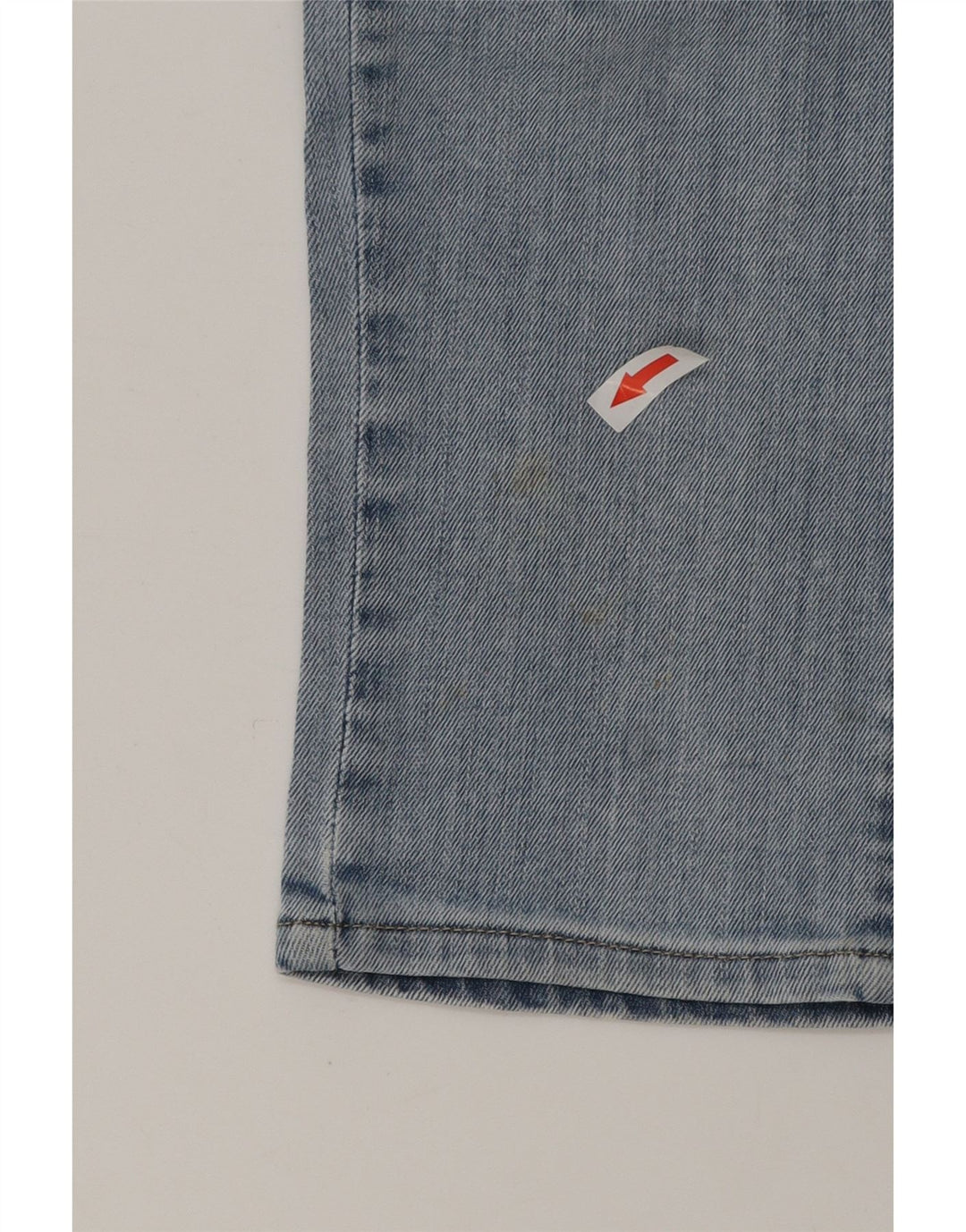 Jeans skinny da donna a vita alta LEVI'S US 8 medi W29 L32 cotone blu