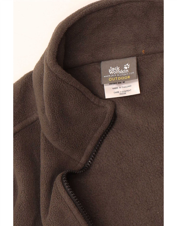 Giacca in pile foderata da uomo Jack Wolfskin UK 34 Small Poliestere grigio