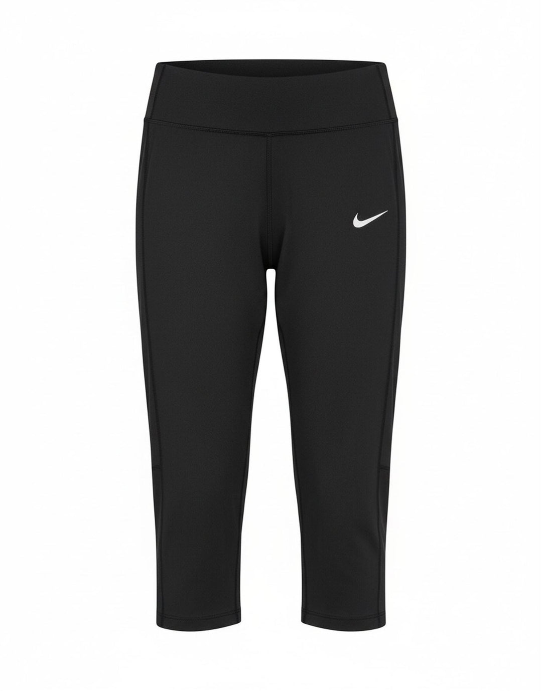 Leggings Nike Dri Fit Capri da donna UK 8 Small poliestere nero