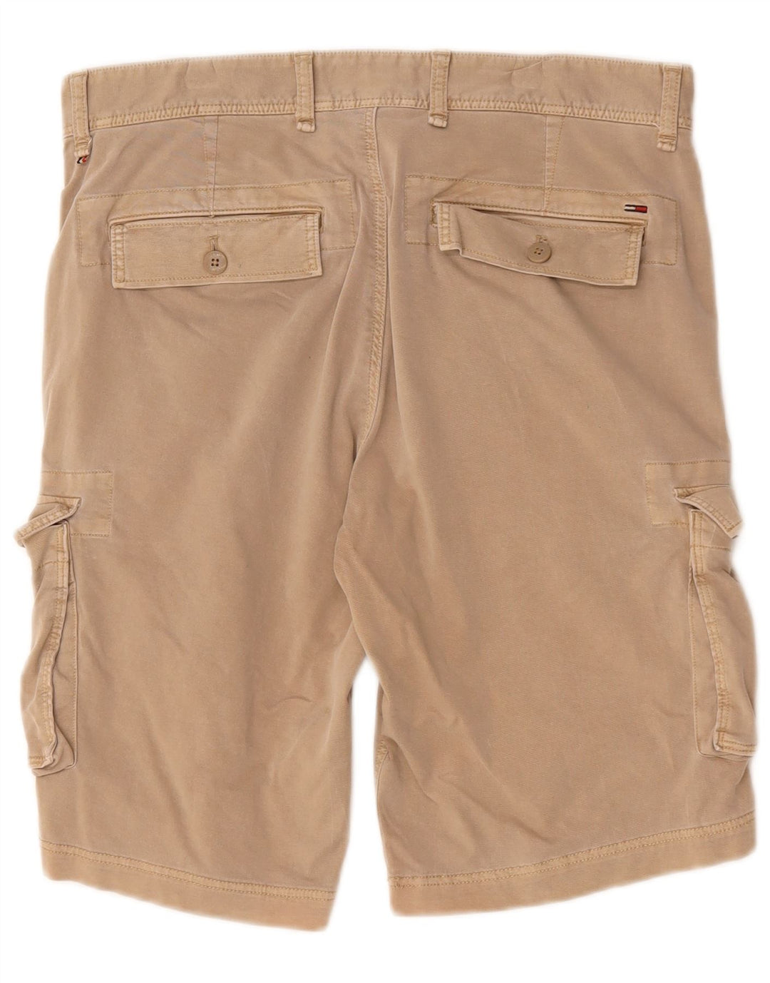 Pantaloncini cargo da uomo Tommy Hilfiger W32 cotone beige medio