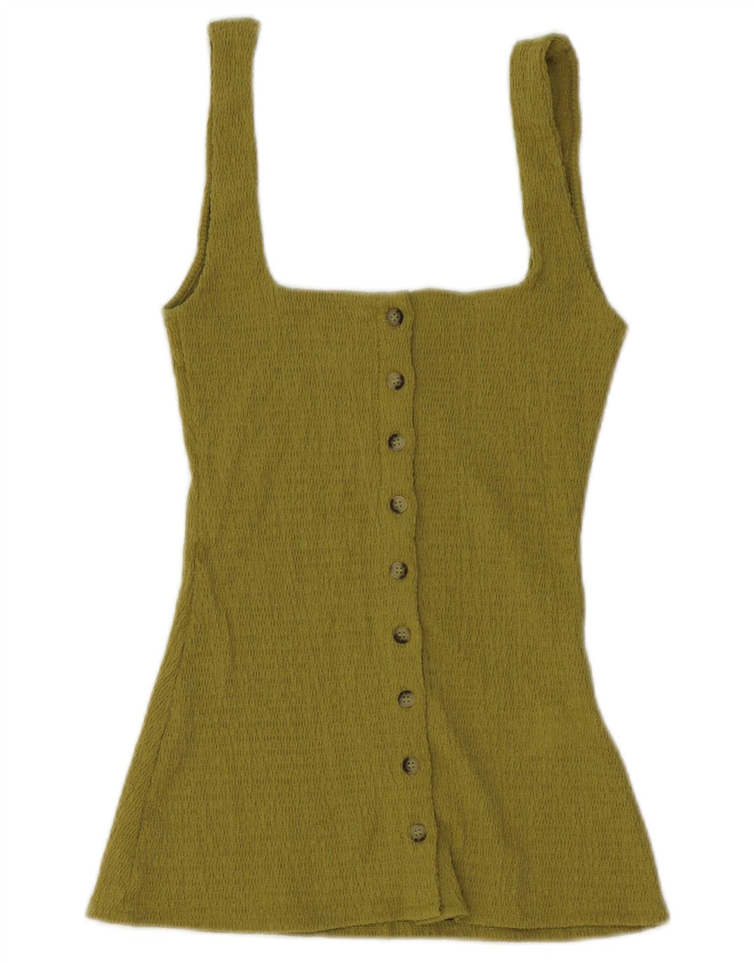 Canotta da donna Zara UK 12 poliestere verde medio