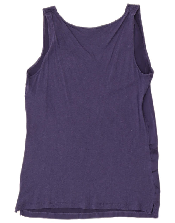 Canotta da donna Benetton UK 12 Poliestere viola medio