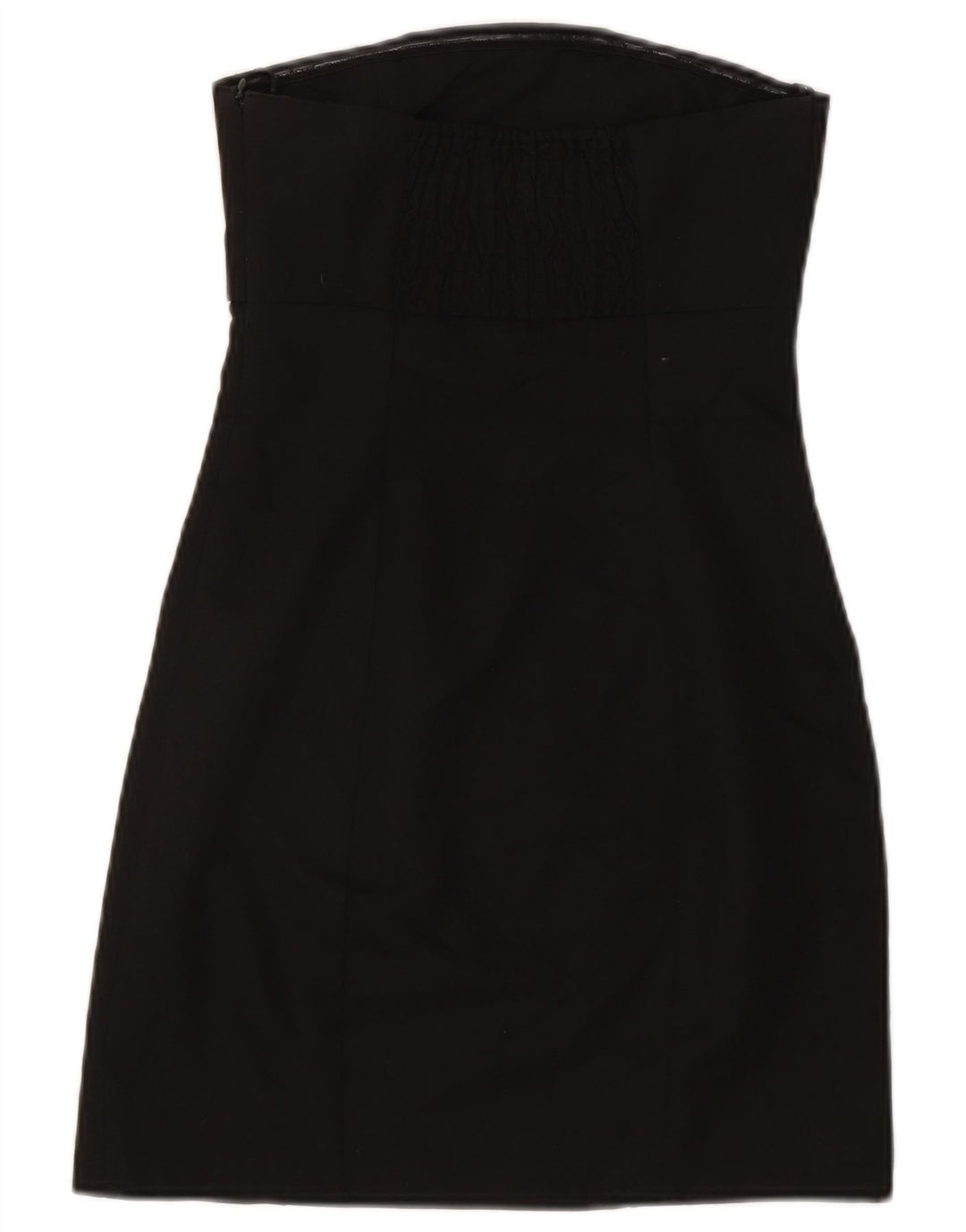 Abito senza spalline da donna Zara UK 4 XS poliestere nero