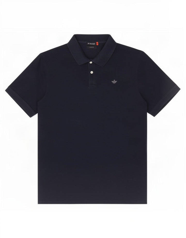 Polo da uomo Dockers grande in cotone blu navy