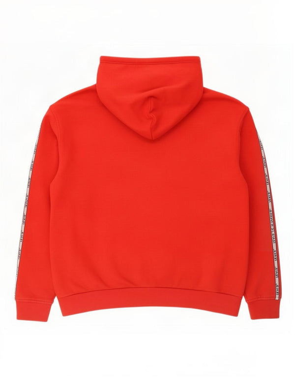 Maglione con cappuccio grafico da uomo Levi's piccolo in cotone rosso