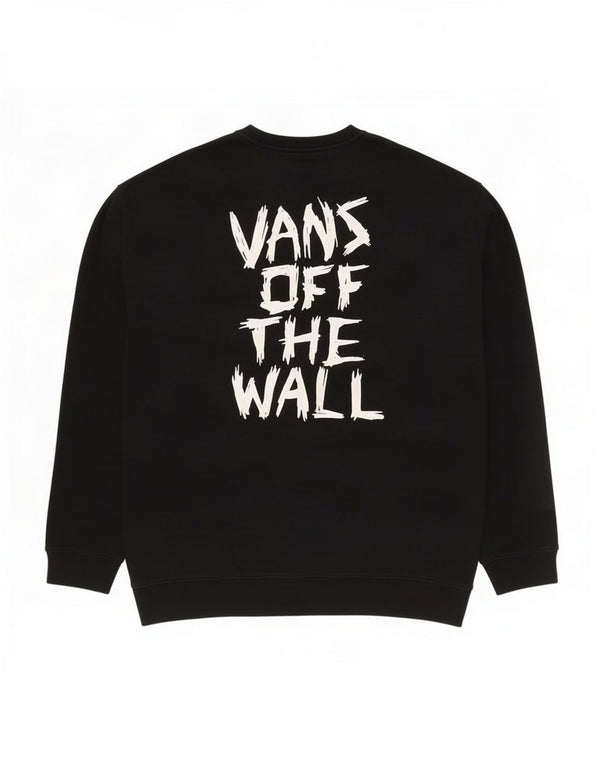 Felpa grafica da uomo Vans 2XL cotone nero