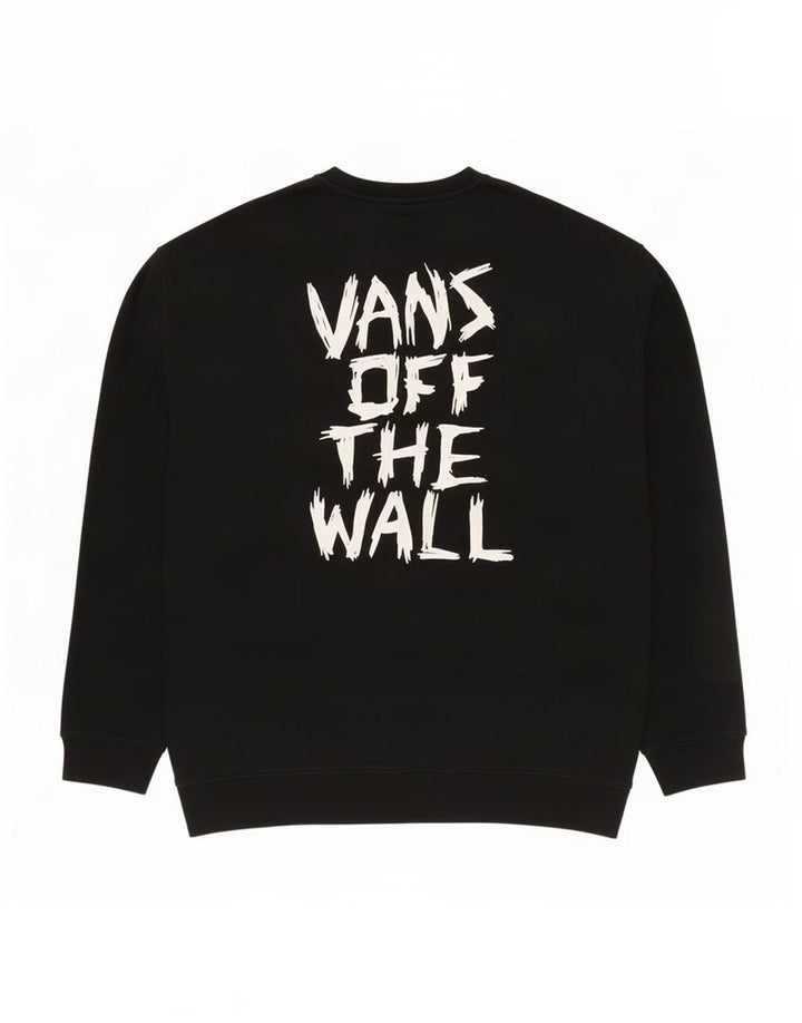 Felpa grafica da uomo Vans 2XL cotone nero