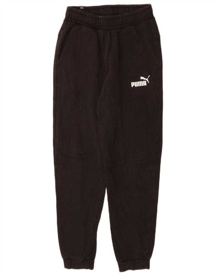 Pantaloni da tuta da uomo PUMA Joggers piccoli in cotone nero