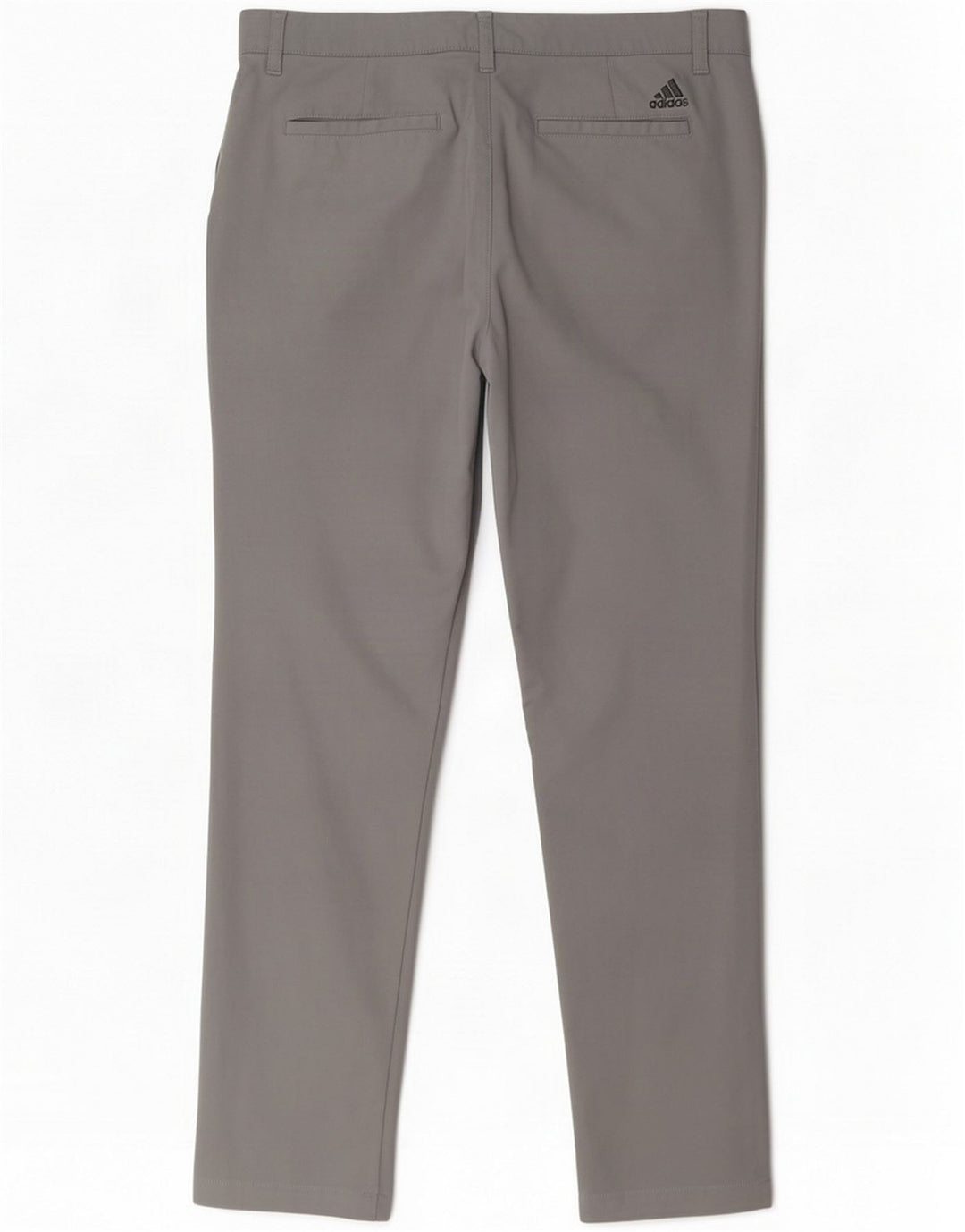 Pantaloni dritti da uomo Adidas W34 L32 poliestere grigio