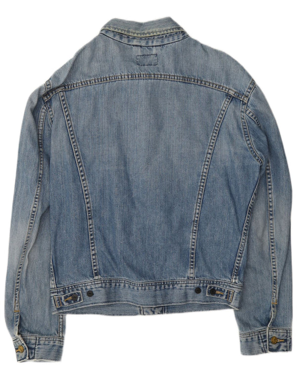 Giacca di jeans Lee Rider da uomo UK 40 grande cotone blu