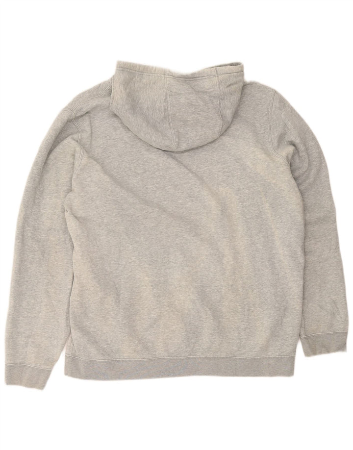 Felpa con cappuccio da uomo Nike XL in cotone grigio