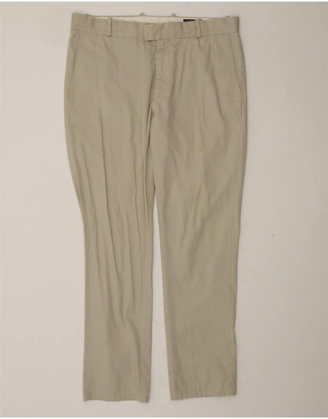 DOCKERS Mens Slim Chino Trousers W34 L34 White Cotton Vintage Dockers and Second-Hand Dockers from Messina Hembry 