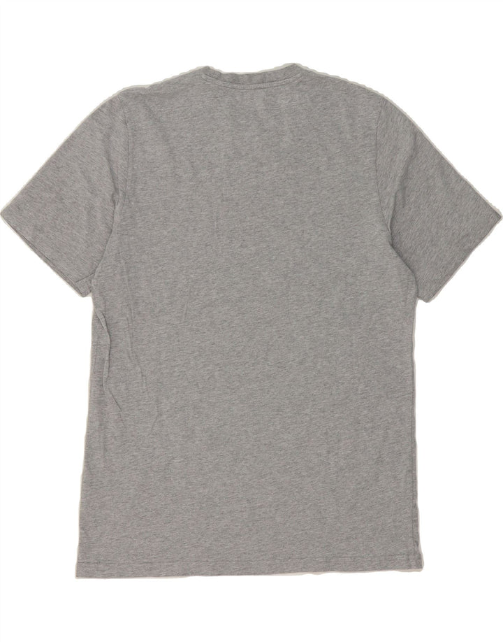ADIDAS Mens Graphic T-Shirt Top Medium Grey Cotton Vintage Adidas and Second-Hand Adidas from Messina Hembry 