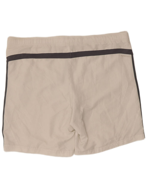 Pantaloncini sportivi Adidas Climacool da uomo 2XL poliestere bianco