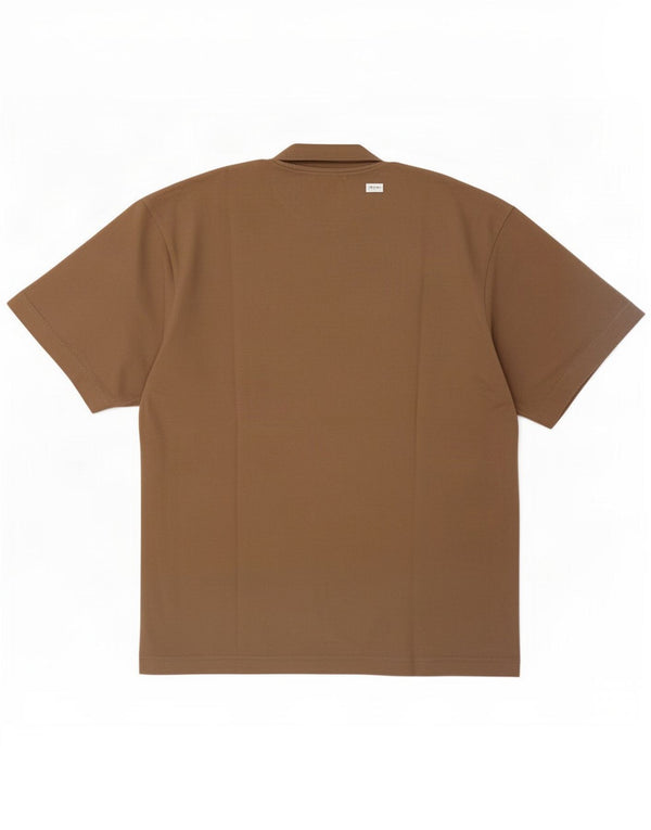 T-shirt da uomo Champion Top grande in cotone marrone