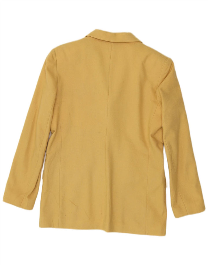 Giacca Blazer a 2 Bottoni da Donna Laura Biagiotti IT 42 Giallo Medio
