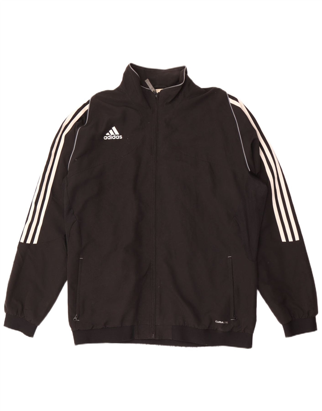 Giacca da tuta da uomo Adidas UK 48/50 XL poliestere nero