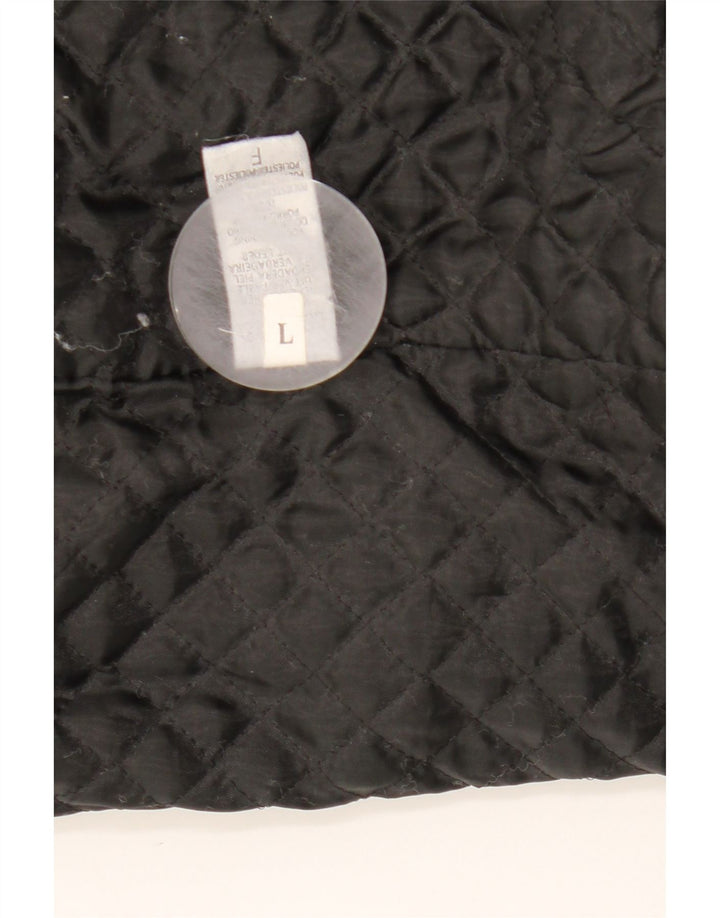 Giacca in pelle da uomo Sasch UK 40 grande in pelle nera