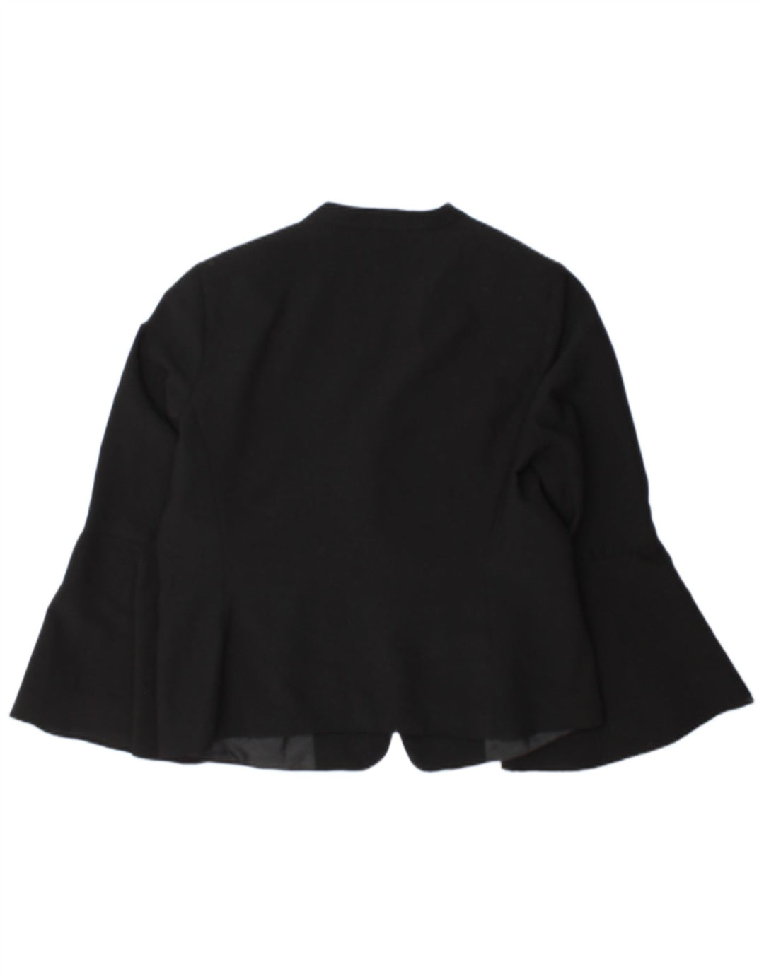 Giacca blazer aperta da donna Oasis UK 16 grande poliestere nero