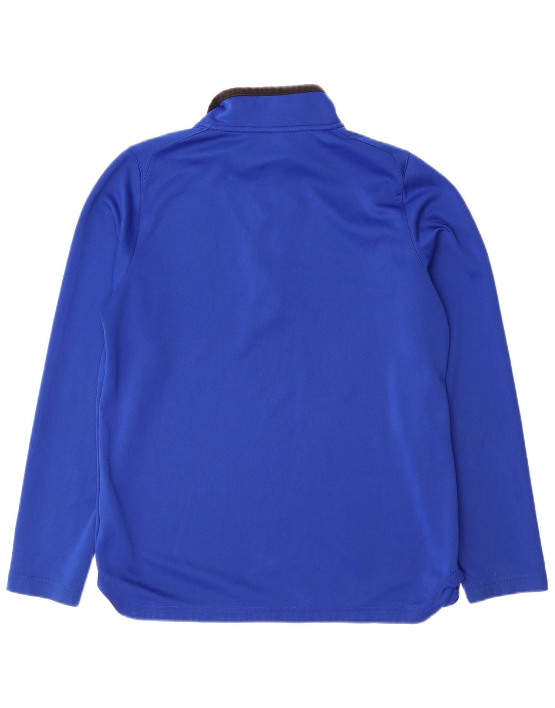 Reebok Maglia da tuta da uomo con grafica con zip e collo in poliestere grande blu