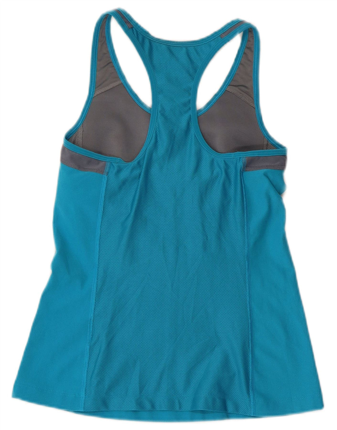 Canotta grafica NIKE Dri Fit da donna UK 12 Colorblock blu medio