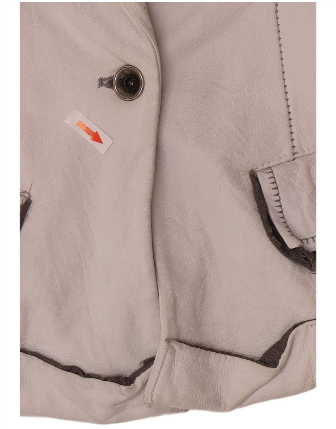 Giacca blazer a 1 bottone da donna Victory IT 44 medio bianco sporco classico
