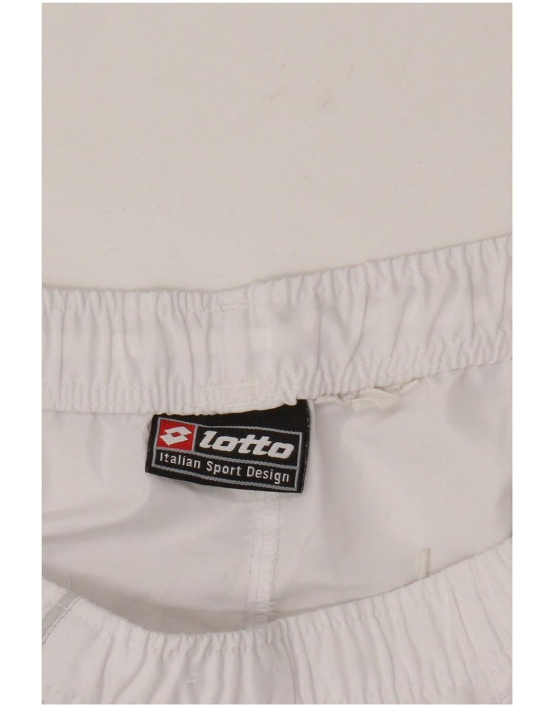 Pantaloncini sportivi da uomo Lotto Large bianchi