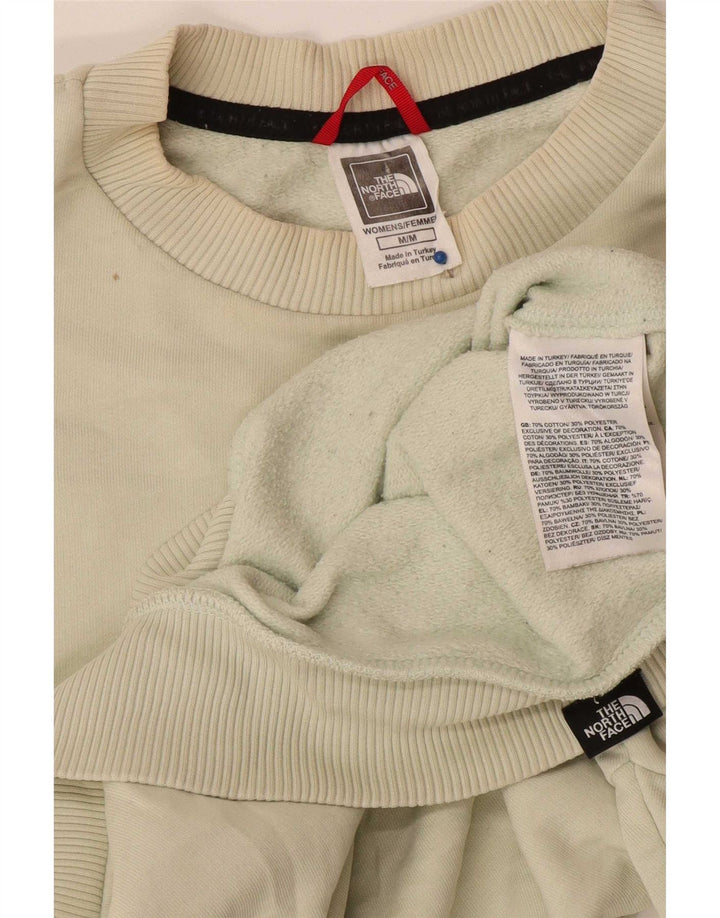 Felpa da donna The North Face Jumper UK 14 cotone bianco sporco medio