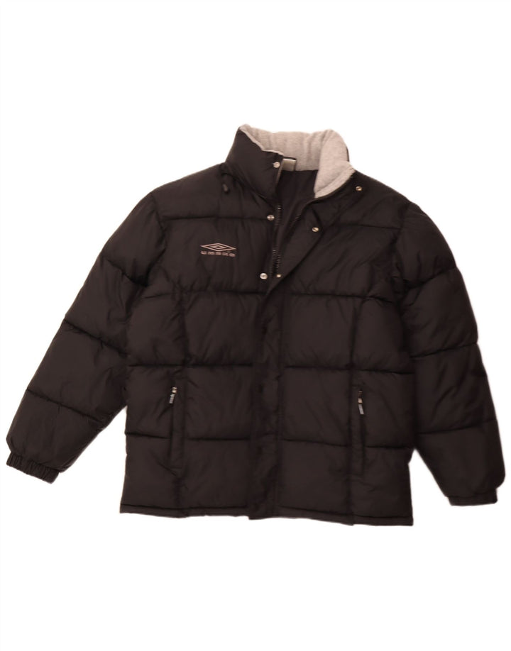 Giacca imbottita da uomo Umbro UK 38 nylon nero medio