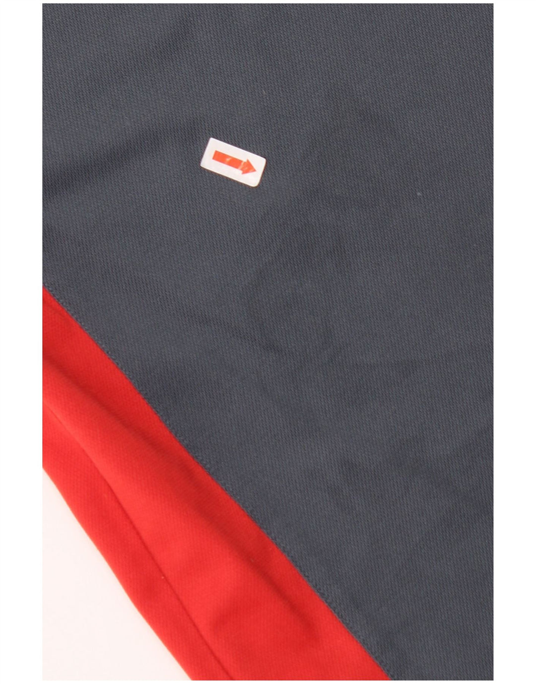 T-shirt da uomo ADIDAS Top Small in poliestere color block grigio