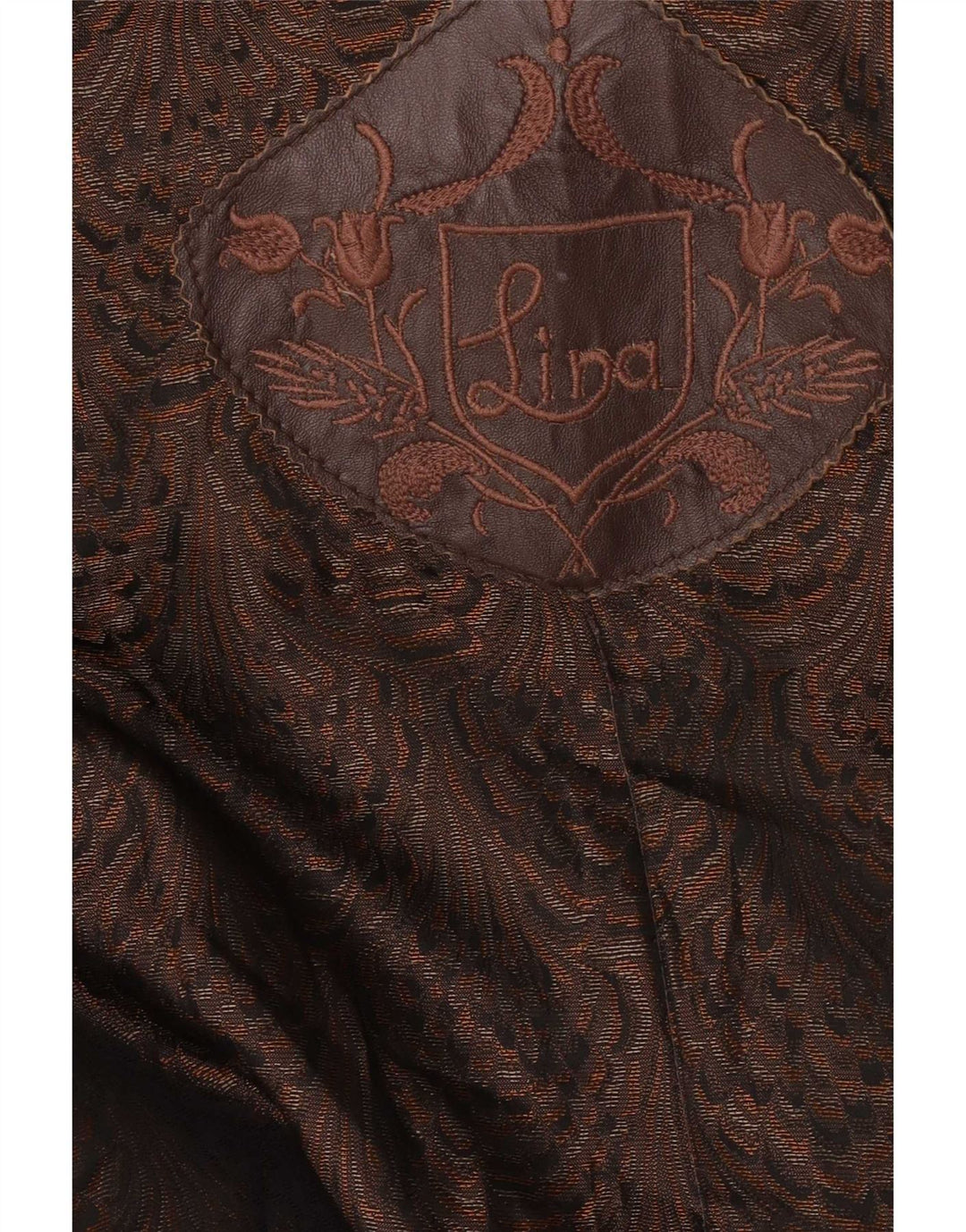 Soprabito vintage da donna UK 18 XL Marrone