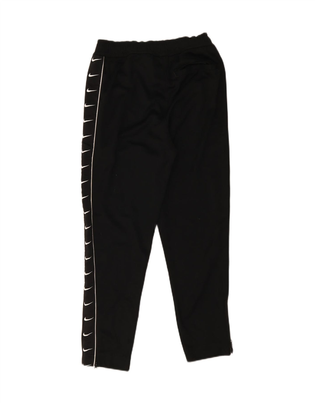Pantaloni da tuta con grafica Nike da donna UK 10 piccoli poliestere nero