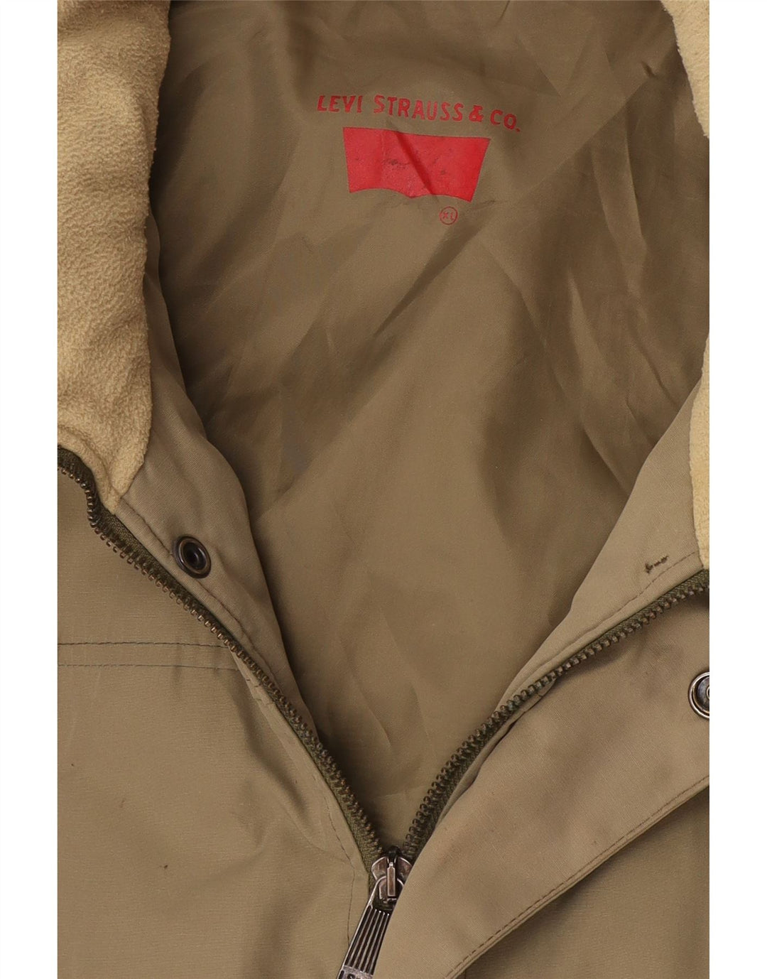 Giacca a vento da uomo Levi's UK 42 XL Cachi