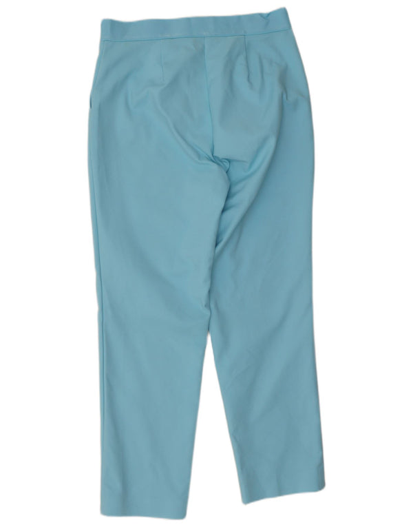 Pantaloni corti da donna Marks & Spencer UK 10 piccoli W28 L25 cotone blu