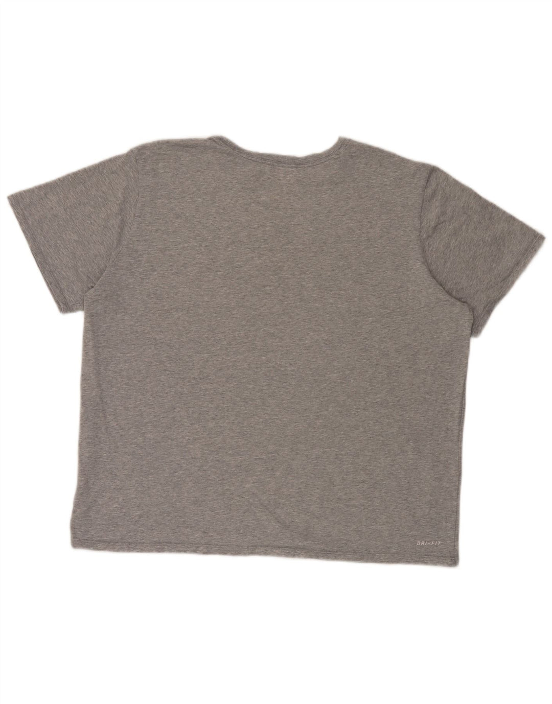T-shirt grafica Nike da uomo con taglio atletico, 2XL, grigio chiazzato