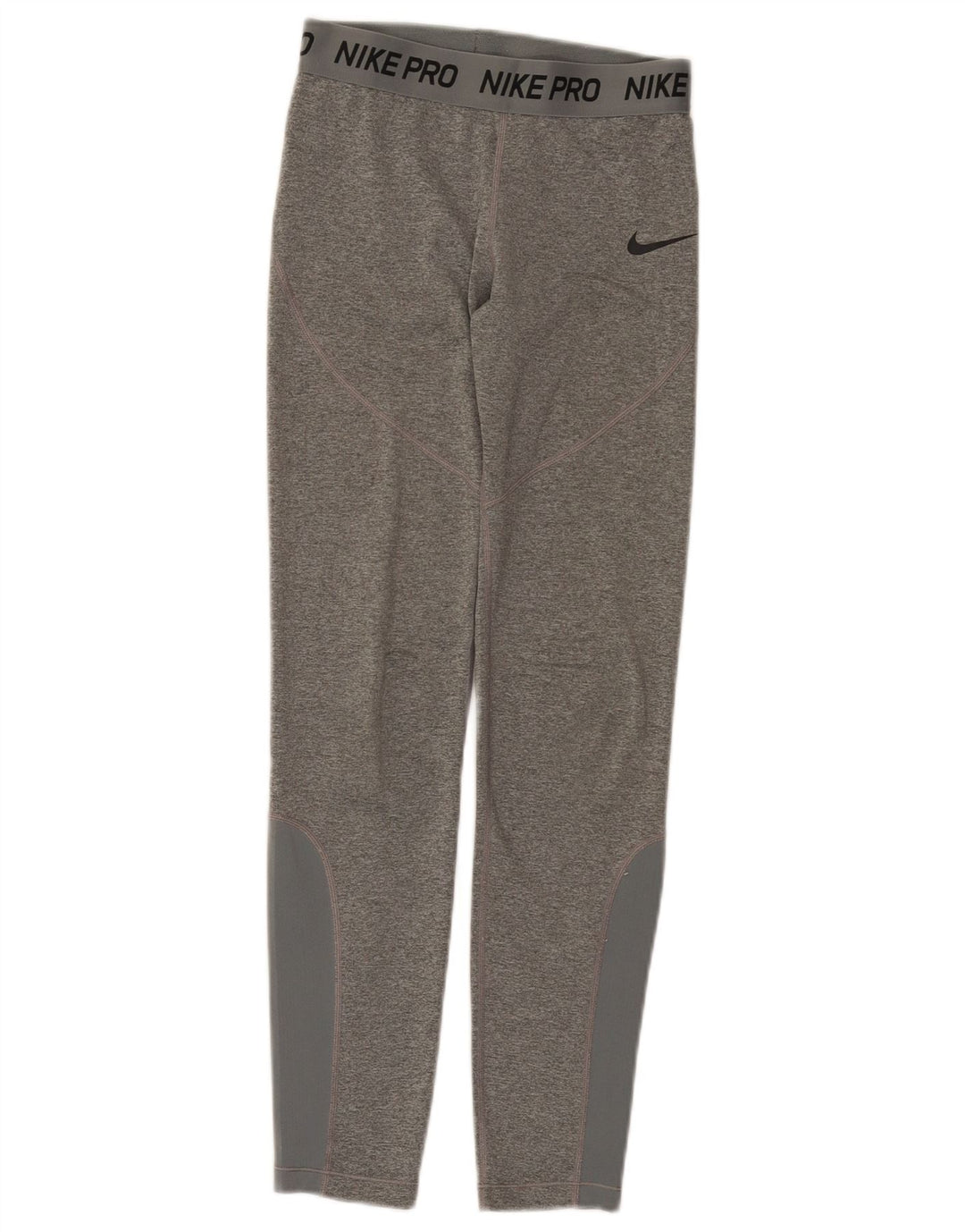 Leggings grafici Nike per ragazze 12-13 anni Large in poliestere color block grigio