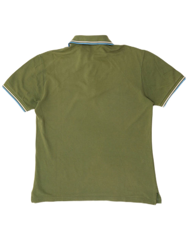 Polo Uomo FRED PERRY Cotone Verde Medio