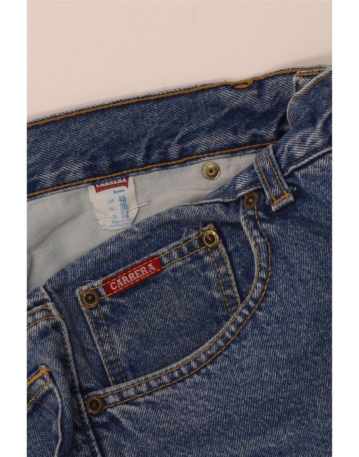 Jeans dritti da uomo Carrera W36 L33 cotone blu