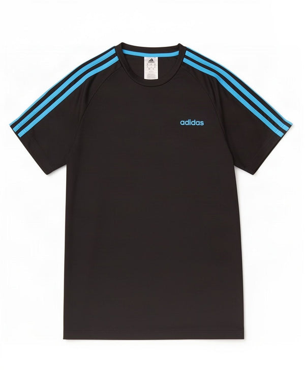 T-shirt Adidas Aeroready da uomo, media, in poliestere nero