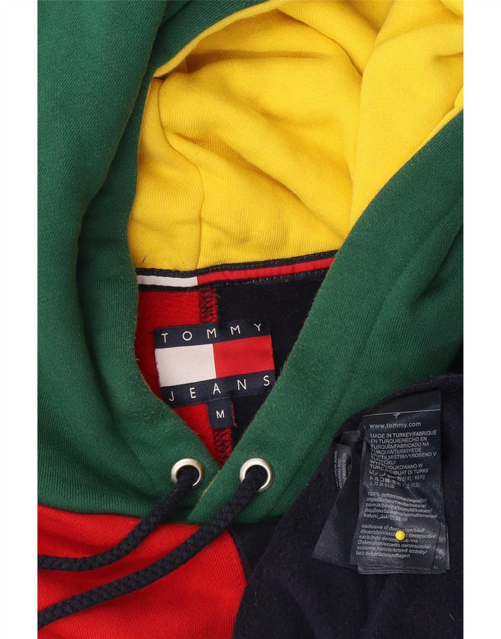 Maglione con cappuccio grafico da uomo Tommy Hilfiger Medium multicolore Colourblock