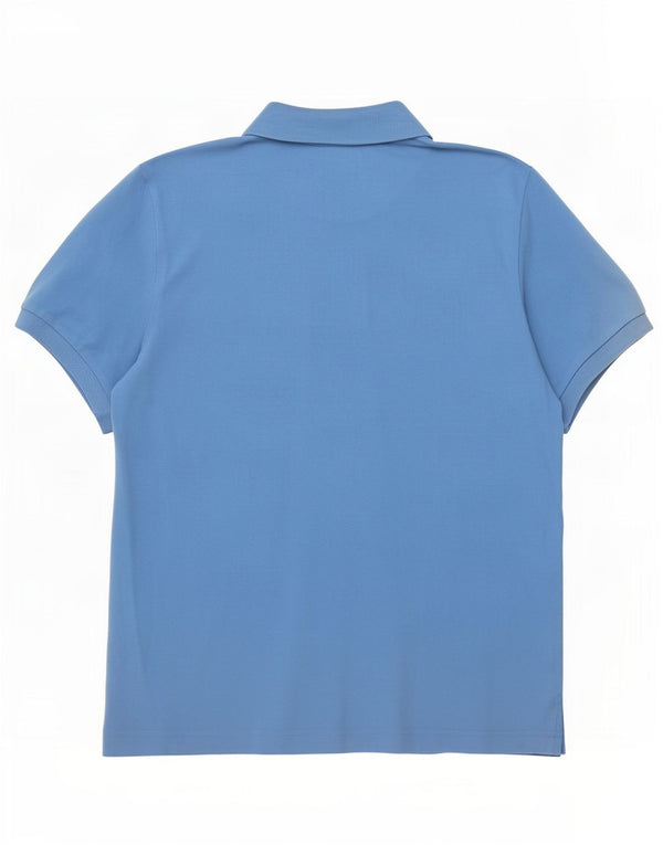 Polo Kappa da donna UK 18 XL cotone blu