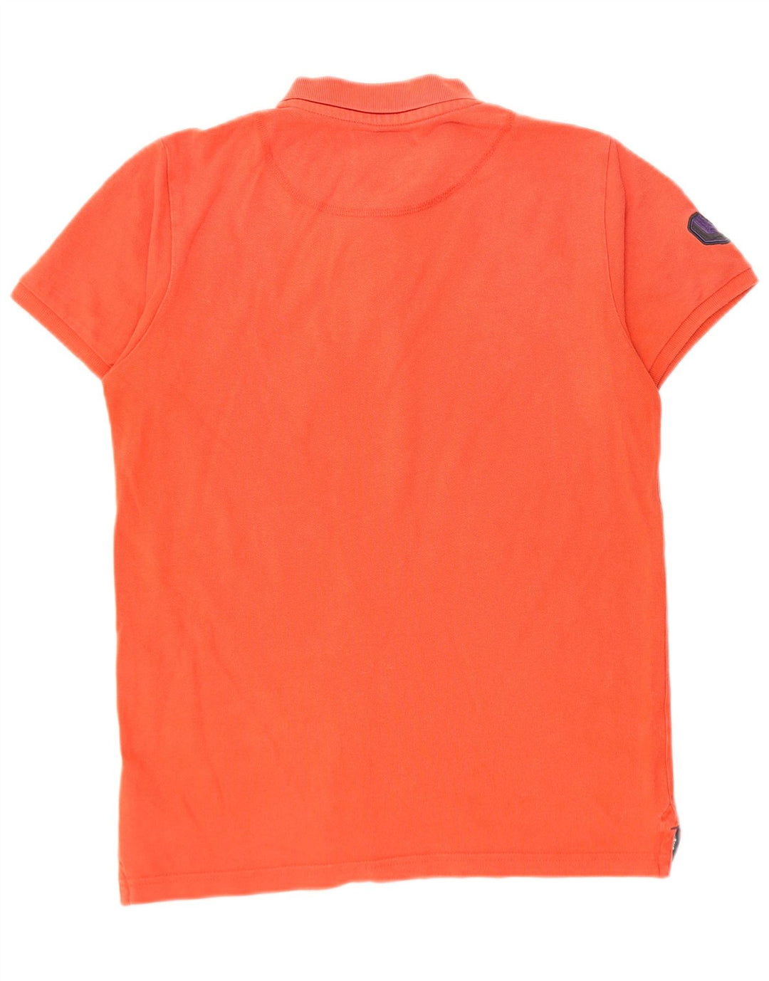 Polo grafica da uomo Jack & Jones piccola in cotone rosso