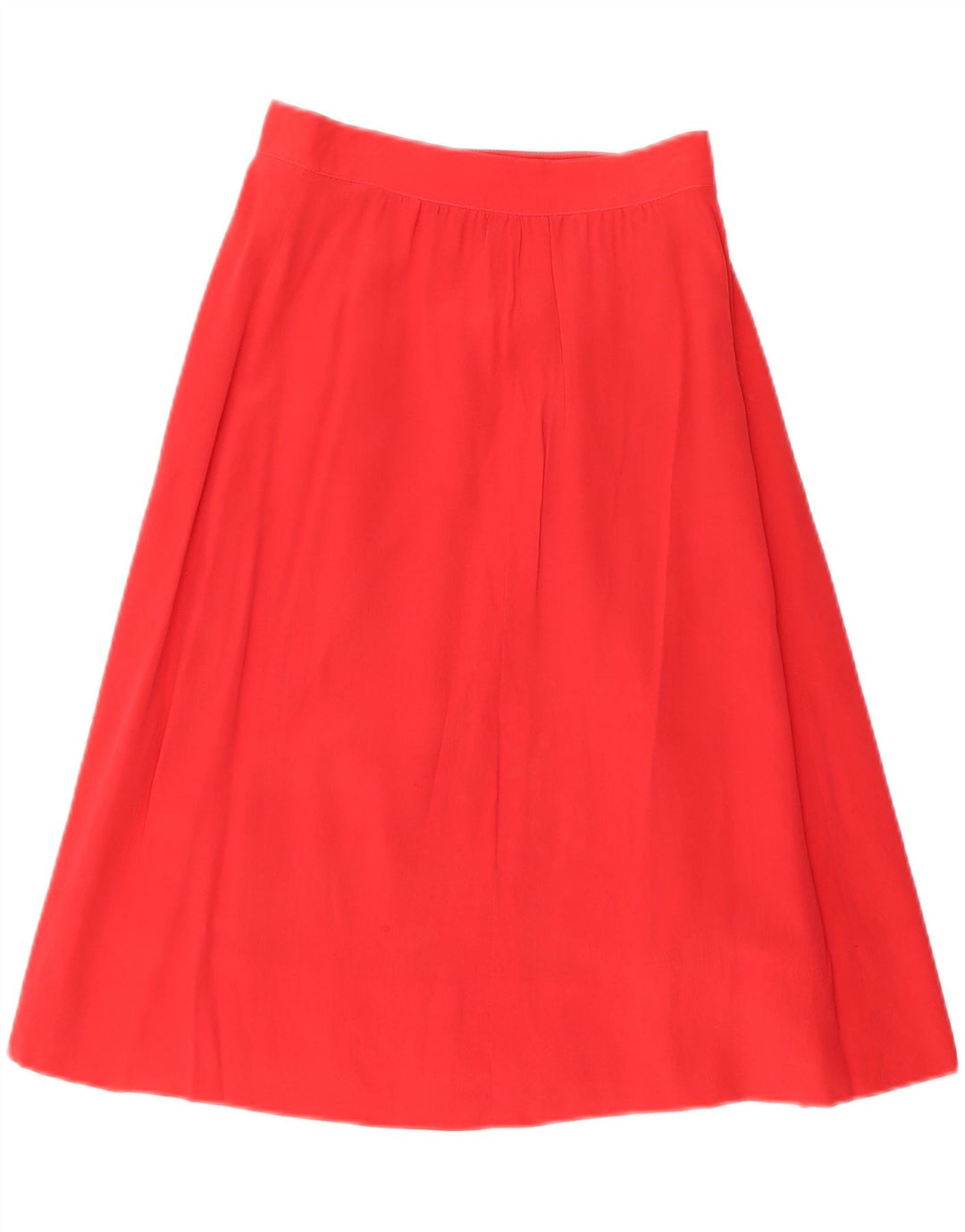 DANA Womens A-Line Skirt IT 40 Small W26  Red Silk Vintage Dana and Second-Hand Dana from Messina Hembry 
