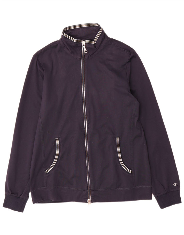 Giacca sportiva Champion da donna Easy Fit, taglia UK 14, media, blu navy