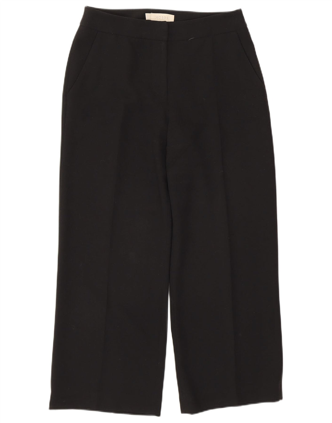 Pantaloni corti da donna vestibilità ampia HOBBS UK 8 piccoli W27 L24 neri