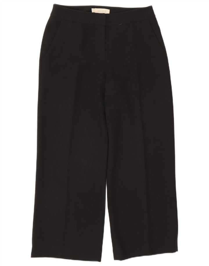 Pantaloni corti da donna vestibilità ampia HOBBS UK 8 piccoli W27 L24 neri